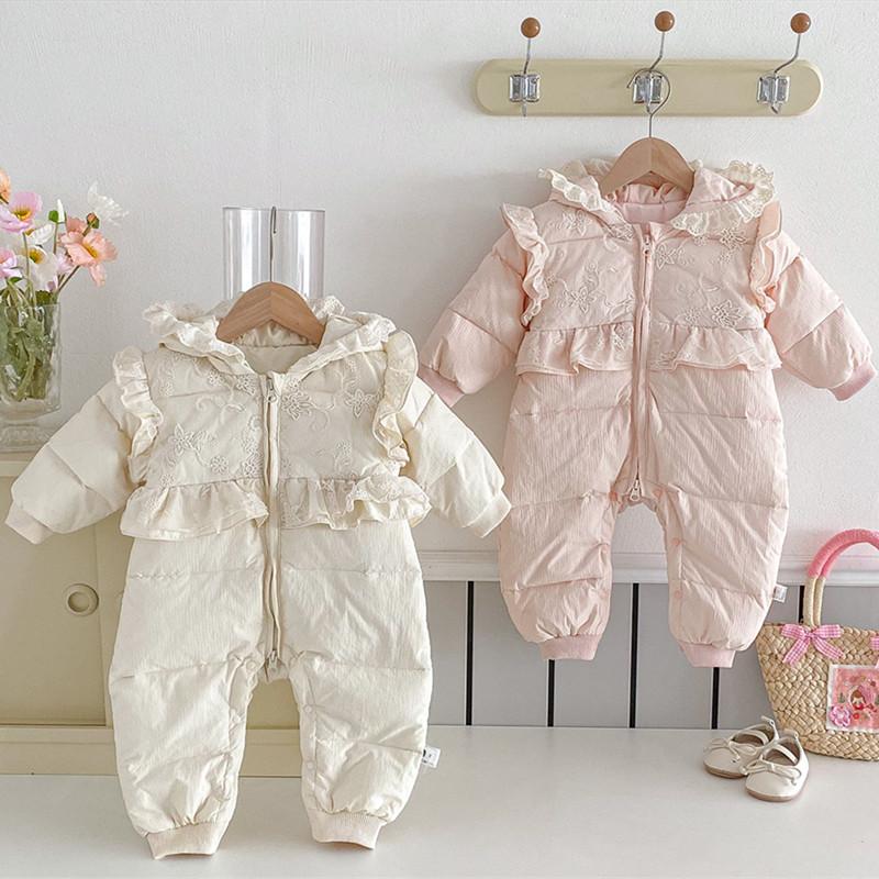 Winter Clothing Toddler - Cekcya ฝาแฝดเสื้อผ้าเด็กฤดูหนาวทารกแรกเกิด Jumpsuit เด็กวัยหัดเดิน One Piece