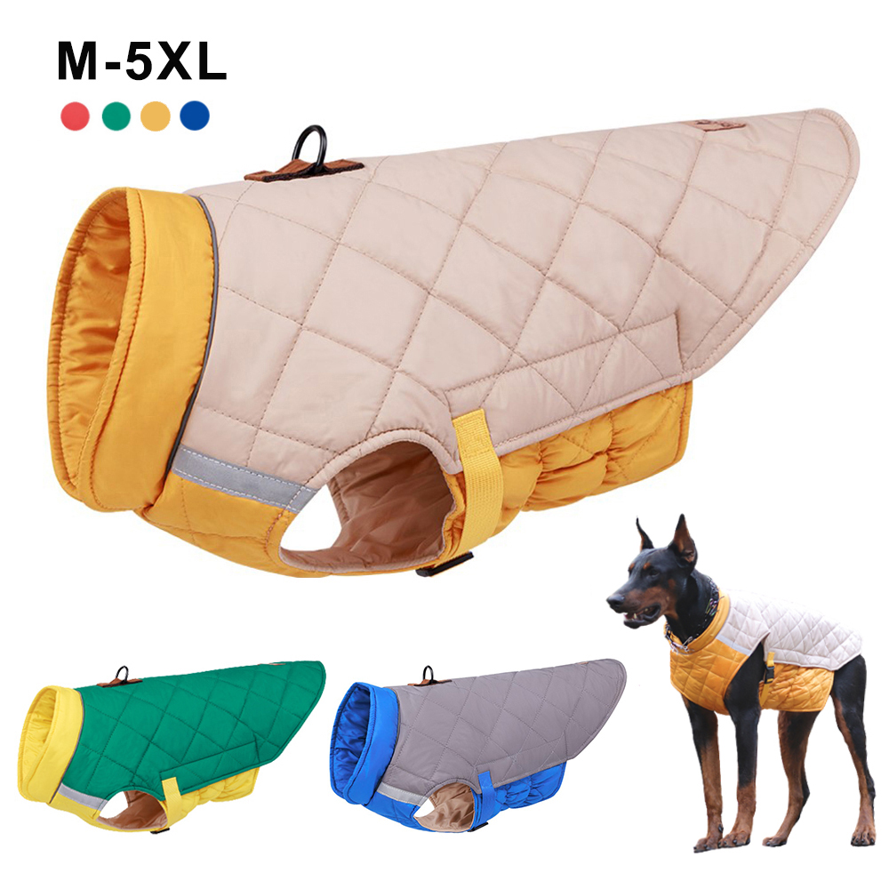 Winter Clothing In French - เสื้อผ้าสำหรับสุนัขขนาดใหญ่ Dog เสื้อแจ็คเก็ตฤดูหนาว Warm Puppy Dog