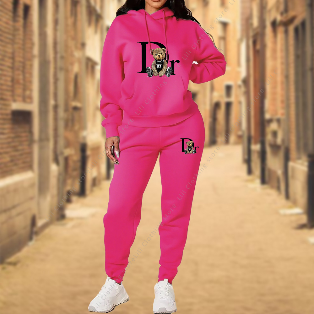 Winter Clothing Clearance - ผู้หญิง TrackSuit ความงาม Designer เสื้อผ้าคุณภาพสูง Hoodies