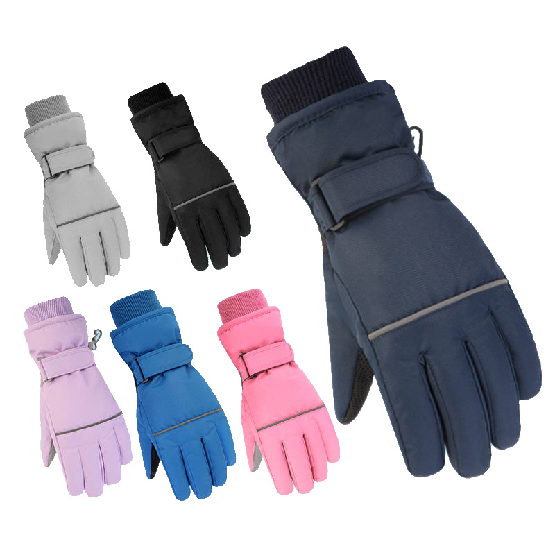 ถุงมือสกีกันน้ําสําหรับเด็กผู้ - Waterproof Mitten Ski บทวิจารณ์และราคา