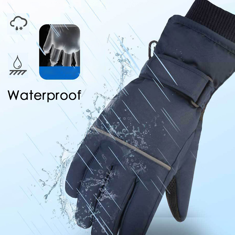 ถุงมือสกีกันน้ําสําหรับเด็กผู้ - Waterproof Mitten Ski บทวิจารณ์และราคา