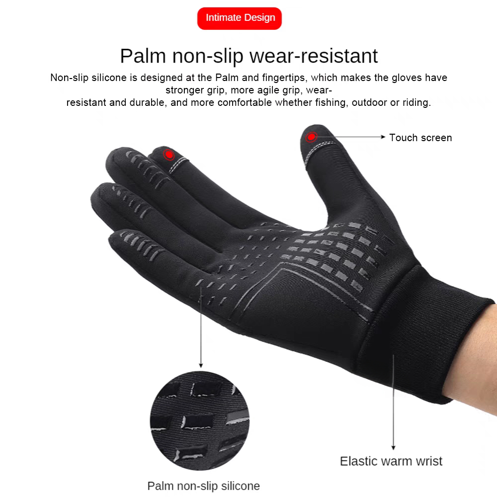 ฤดูใบไม้ร่วงฤดูหนาวผู้ชายผู้หญ - Waterproof Mitten Ski บทวิจารณ์และราคา