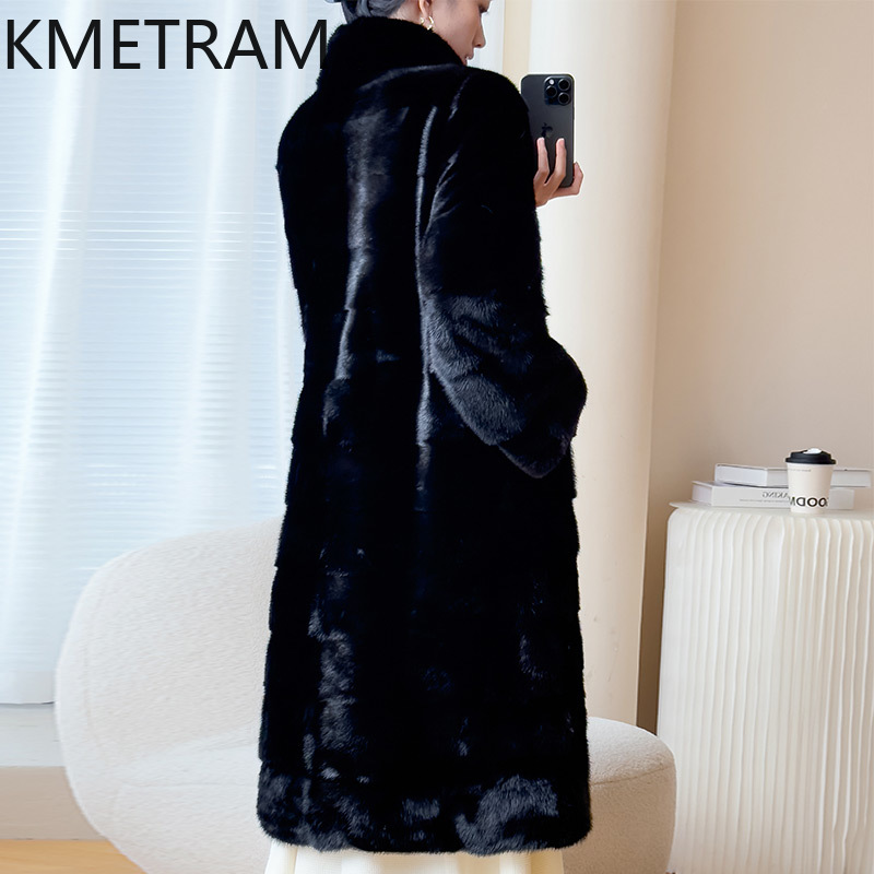 จริงทั้ง Mink FUR Coat ผู้หญิง - Quality Winter Clothing Jacket บทวิจารณ์และราคา