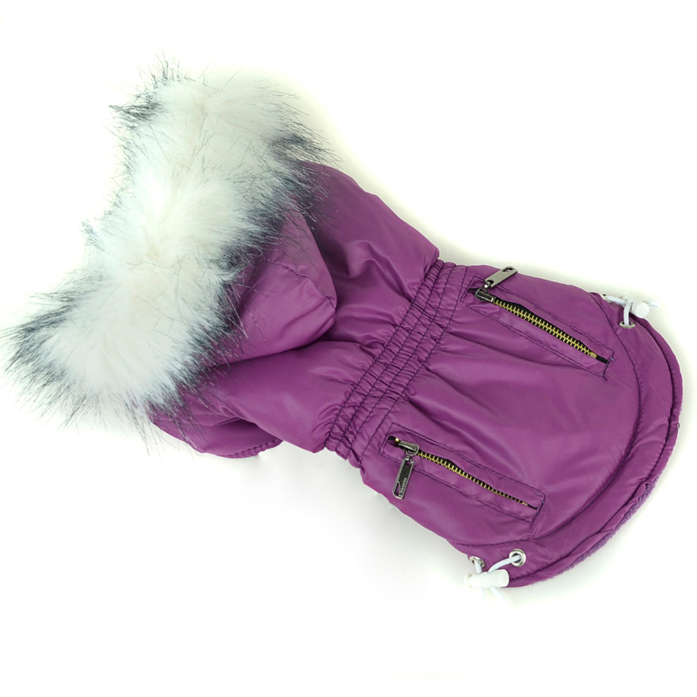 เสื้อผ้าสุนัขฤดูหนาว Warm Hood - Winter Clothing In French บทวิจารณ์และราคา