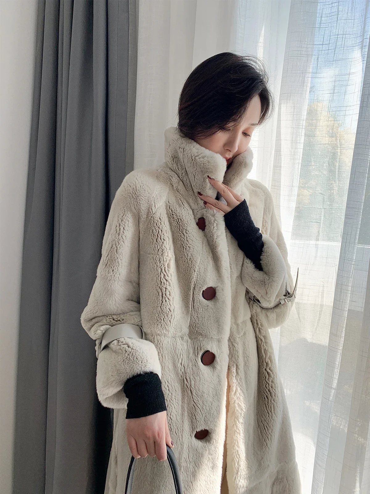 คุณภาพสูง Real Rex กระต่ายขนสั - Quality Winter Clothing Jacket บทวิจารณ์และราคา