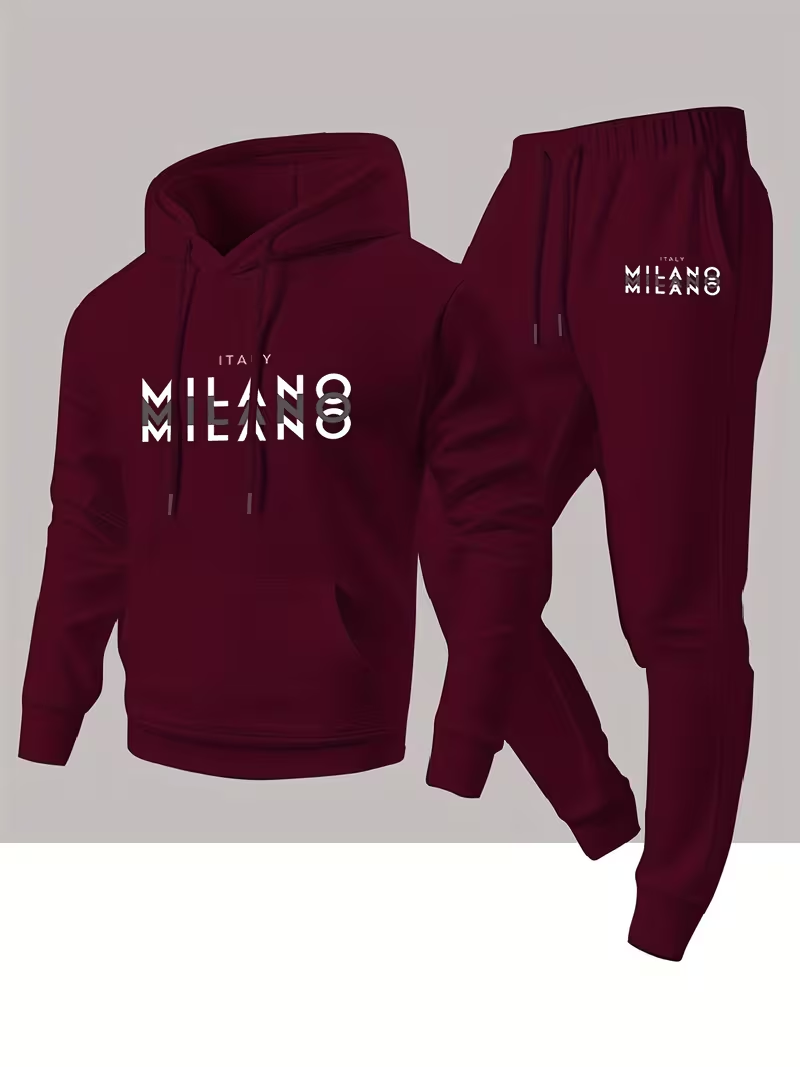 ชุดเซ็ตฮู้ดดี้แฟชั่นผู้ชายขายด - Winter Clothing Clearance บทวิจารณ์และราคา