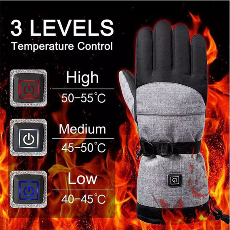 ผ้าฝ้ายเครื่องทําความร้อนถุงมื - Waterproof Mitten Ski บทวิจารณ์และราคา