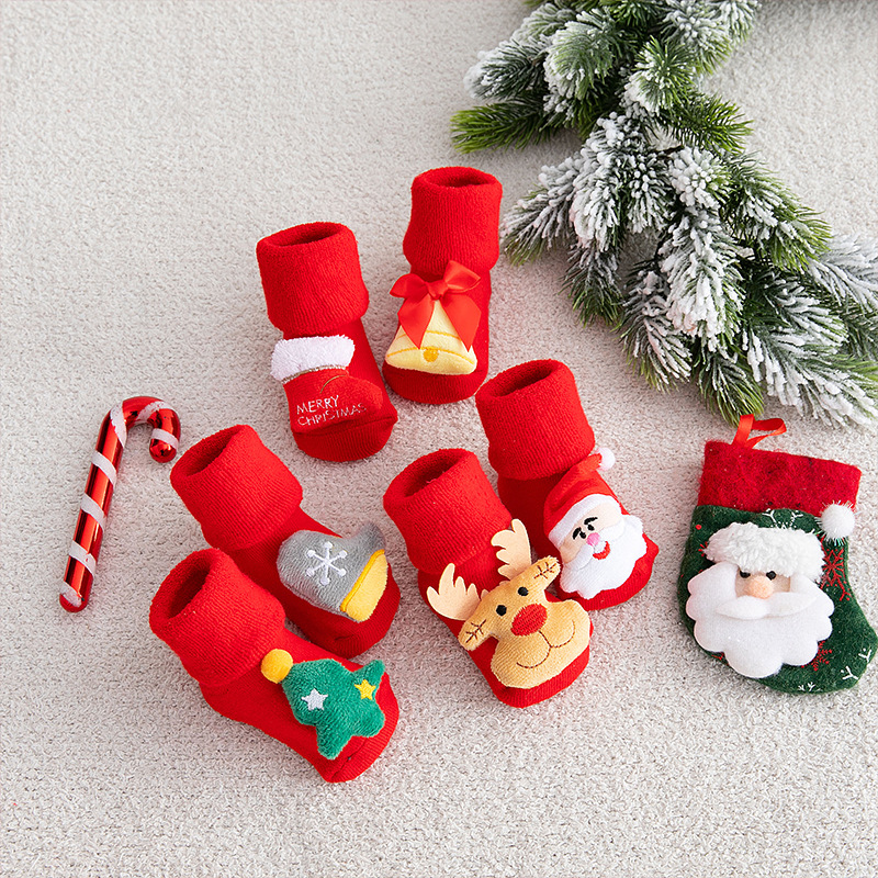 เด็กคริสต์มาสถุงเท้าทารกแรกเกิ - Winter Clothing Toddler บทวิจารณ์และราคา