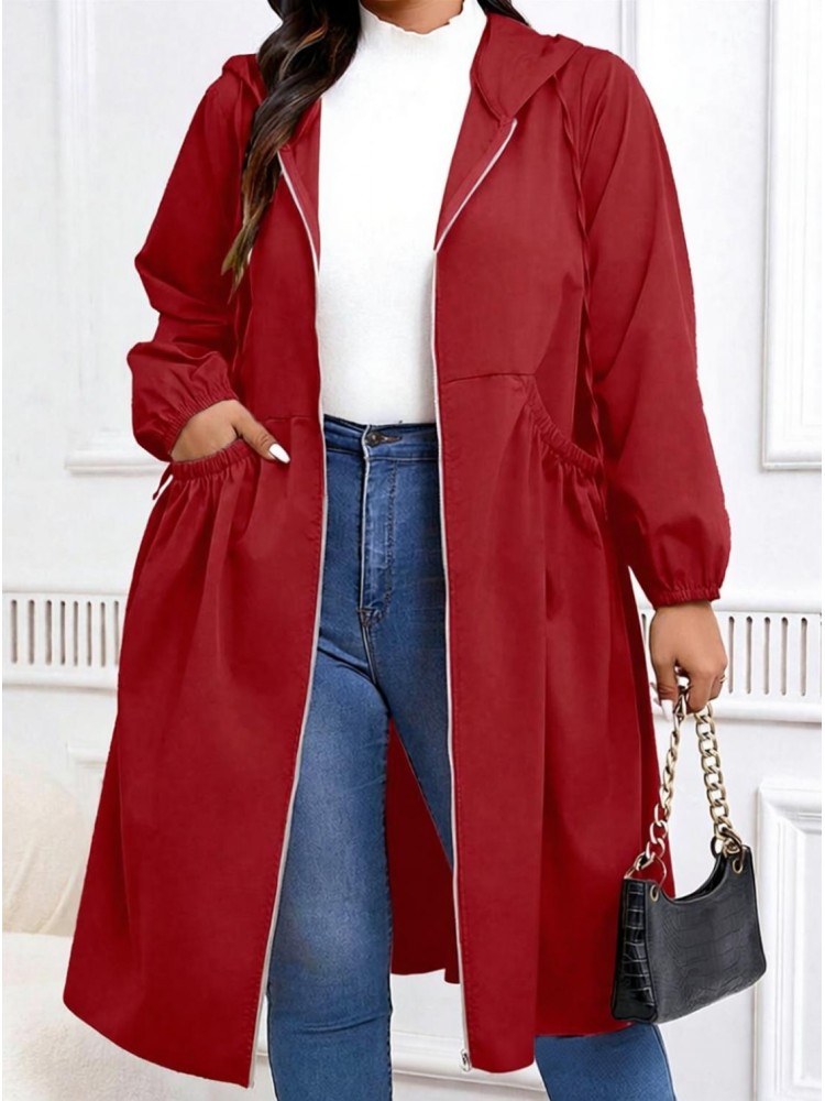 เสื้อโค้ทไซส์ใหญ่แบบมีเชือกรูด - Winter Clothing Clearance บทวิจารณ์และราคา