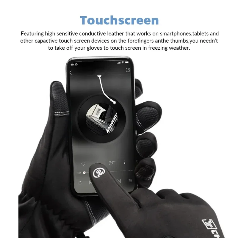 ถุงมือปั่นจักรยานกันน้ำ ถุงมือ - Waterproof Mitten Ski บทวิจารณ์และราคา