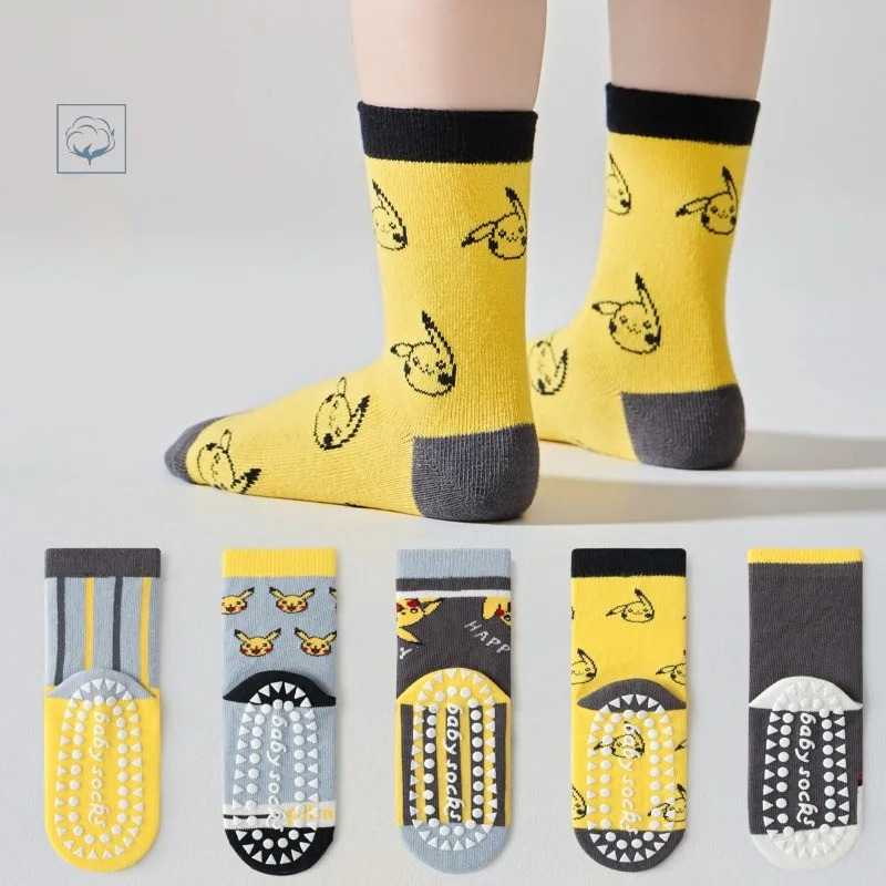 ถุงเท้าเด็ก 5 คู่ ลายการ์ตูนอน - Winter Clothing Kids บทวิจารณ์และราคา