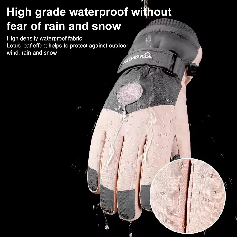 ถุงมือสกีกันน้ําผู้หญิงฤดูหนาว - Waterproof Mitten Ski บทวิจารณ์และราคา
