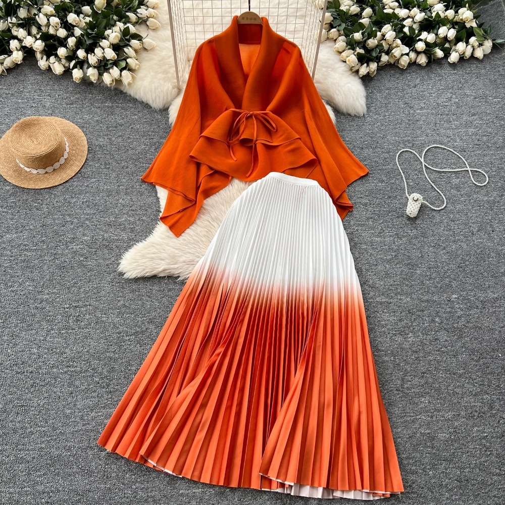 Elegant แขนยาวหลวมเอวสูงจีบกระ - Winter Clothing Sale บทวิจารณ์และราคา