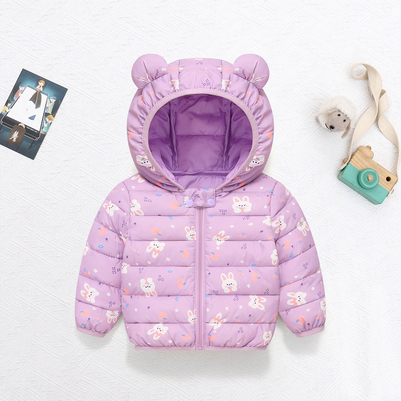 เด็กฝ้ายเสื้อเด็กการ์ตูนลงเสื้ - Winter Clothing Toddler บทวิจารณ์และราคา
