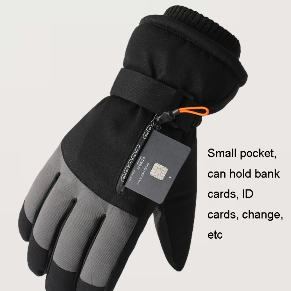 ถุงมือกันลมกันหนาวสำหรับฤดูหนา - Waterproof Mitten Ski บทวิจารณ์และราคา